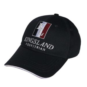 Kingsland Classic lippis on tummansininen ja edessä Kingslandin logo.