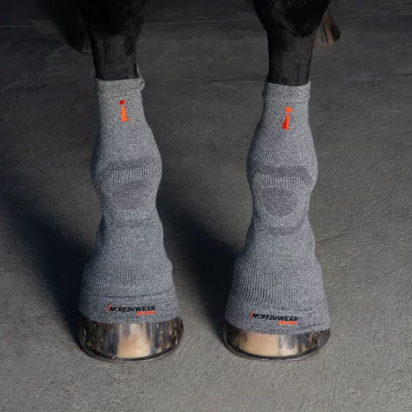 Incrediwear Circulation hoof socks hevoselle harmaa