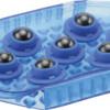 hevosen hierontasuka magneeteilla sininen