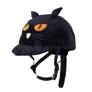 QHP Halloween kypärähuppu kissa