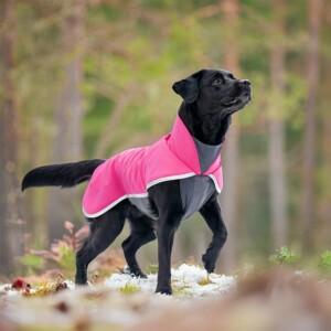 SporttiPomppa koiran vedenpitävä pinkin värinen softshell takki