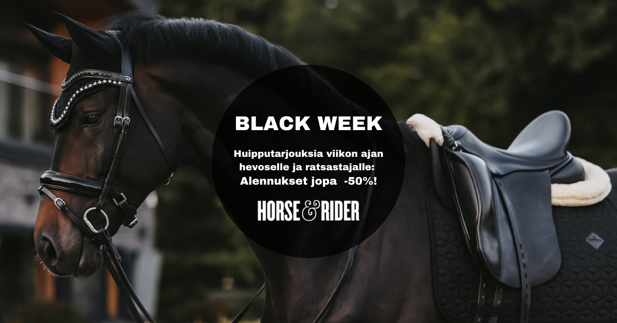 Horse & Rider Black week tarjoukset