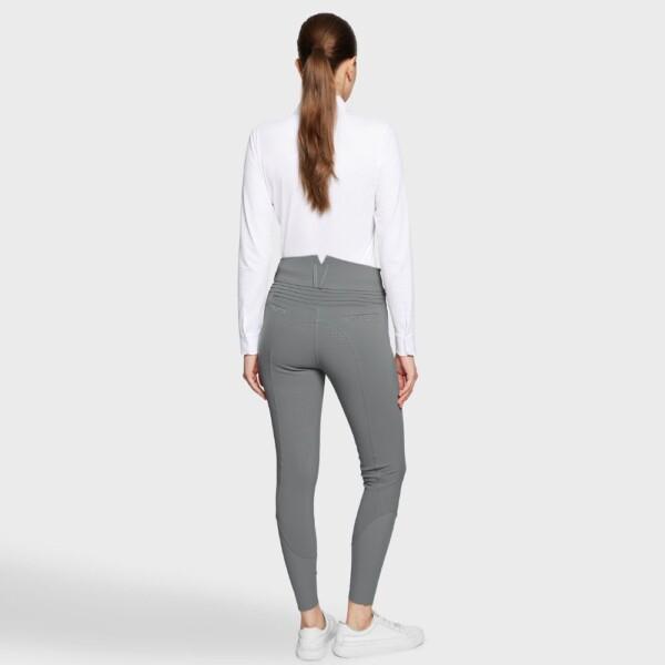 Samshield Claranova Extra High Waist Ratsastushousut Harmaa Takaa