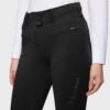Samshield Claranova Extra High Waist Ratsastushousut Musta Logo