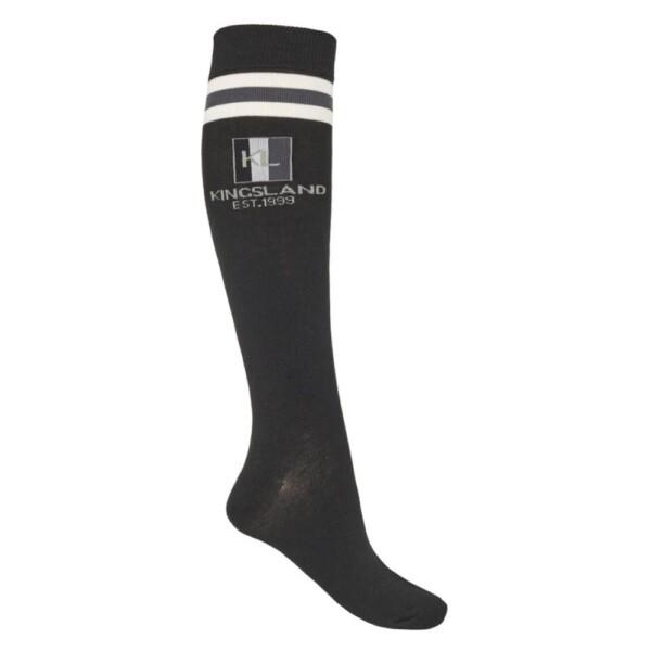Kingsland Classic Coolmax Ratsastussukat Musta