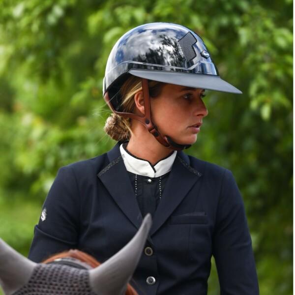 Flex-On Armet Star Angel Musta Brown Chinstrap