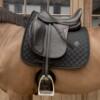 Kentucky Skin Friendly Full Sheepskin Satulahuopa Musta