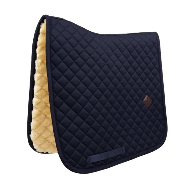 Kentucky Skin Friendly Full Sheepskin Satulahuopa Tummansininen