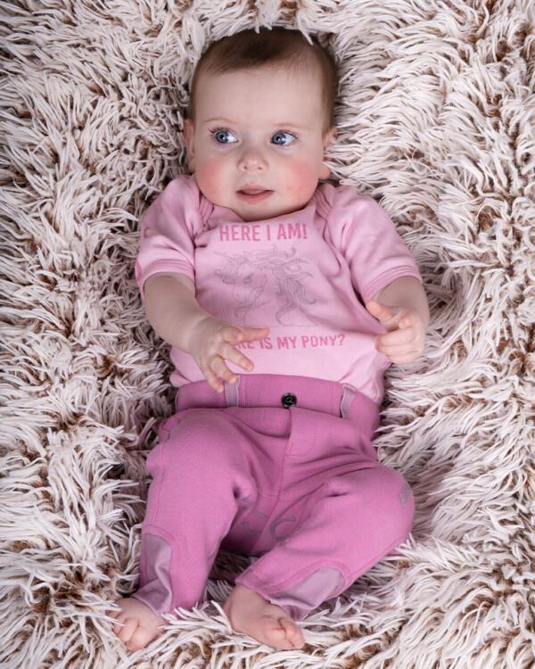 QHP Bobby Baby Body Vaaleanpunainen
