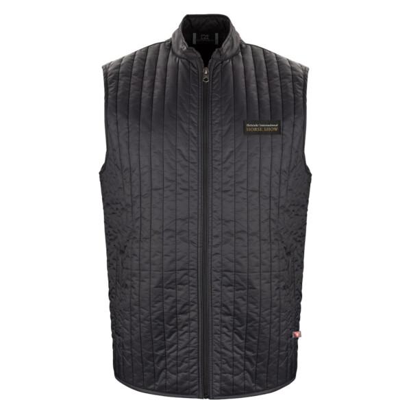 HIHS Liivi Unisex on musta ohut liivi primaloft eristeellä
