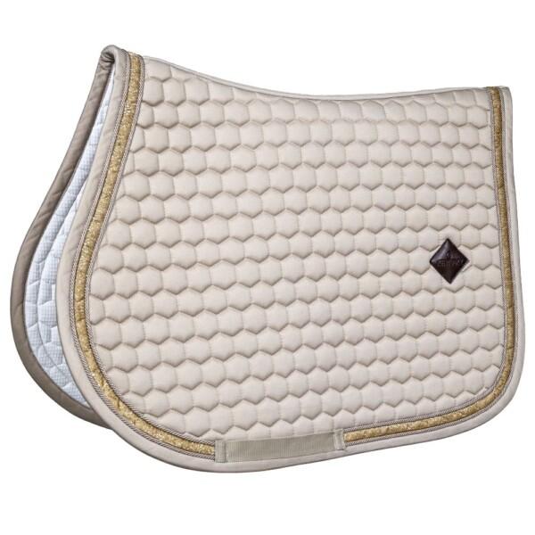 Kentucky Glitter Band Satulahuopa Beige Este