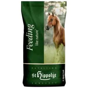 St.Hippolyt SensiGard Mash herkkävatsaisille hevosille.