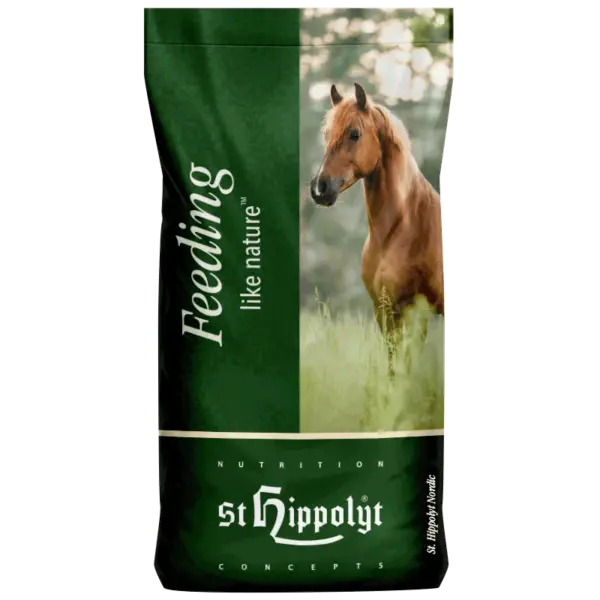 St.Hippolyt SensiGard Mash herkkävatsaisille hevosille.