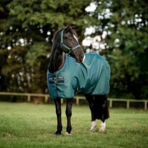 Horseware Amigo ripstop 900d sadeloimi hevoselle vihreänä