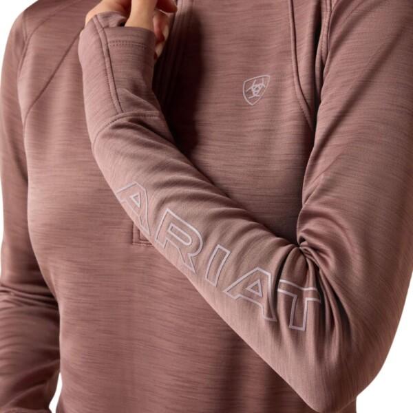 Ariat Team EQ 1/2 Zip Treenipaita Roosa