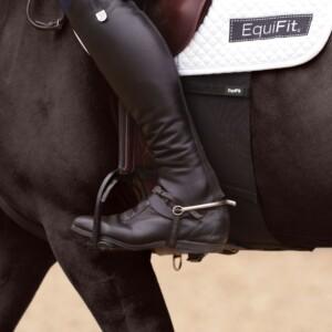 Equifit Bellyband musta kylkisuoja hevoselle