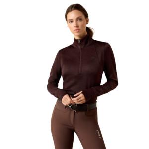 Ariat Team EQ 1/2 Zip Treenipaita Ruskea