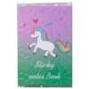 Equipage Jackson Unicorn Sticky Notes Vaaleansininen
