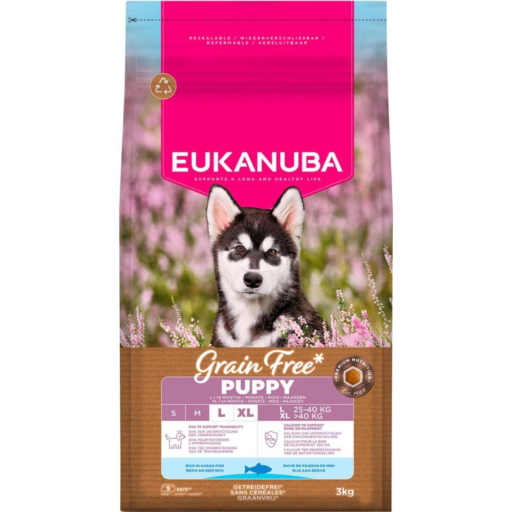 Eukanuba Puppy & Junior Large Grain Free Ocean Fish 3kg